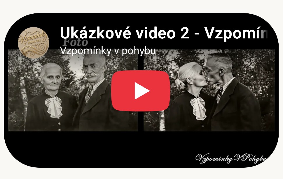 Starší pár na historické fotografii