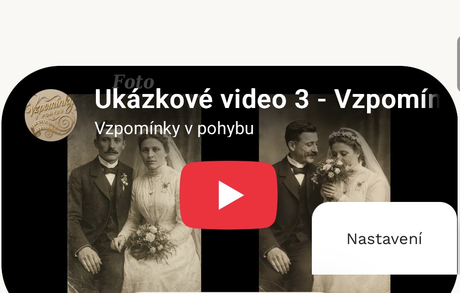 Historická svatební fotografie